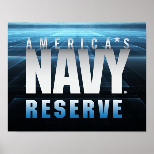 Poster Marine américaine | Réserve navale américaine (Devant)