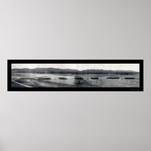 Poster Marine Dress Parade Photo 1911