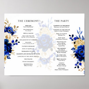 Poster marine or floral