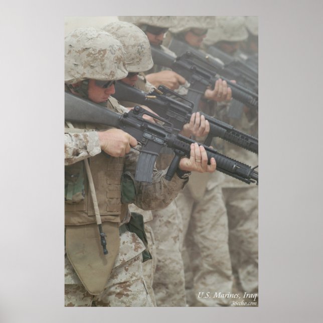 Poster Marines en Irak (Devant)