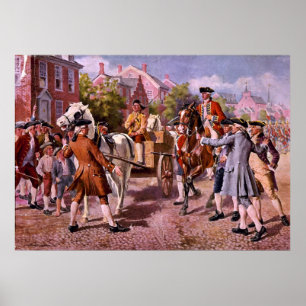 Poster Marinus Willett empêchant le retrait des bras