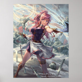 Poster Marisa Fire Emblem Les Pierres Sacrées