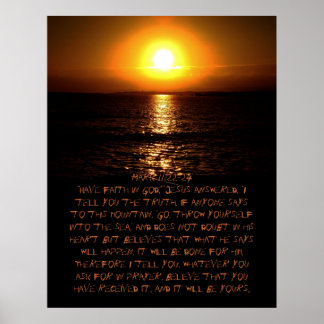 Poster Mark 11:22-24