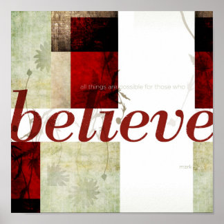 Poster Mark 9:23