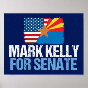 Poster Mark Kelly pour le Sénat