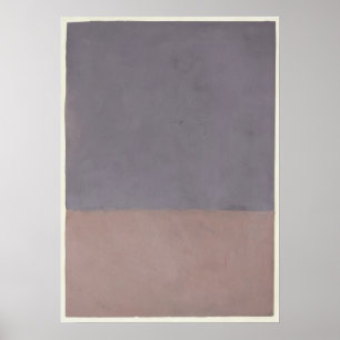 Poster Mark Rothko - Sans titre (gris et mauve) - 1969