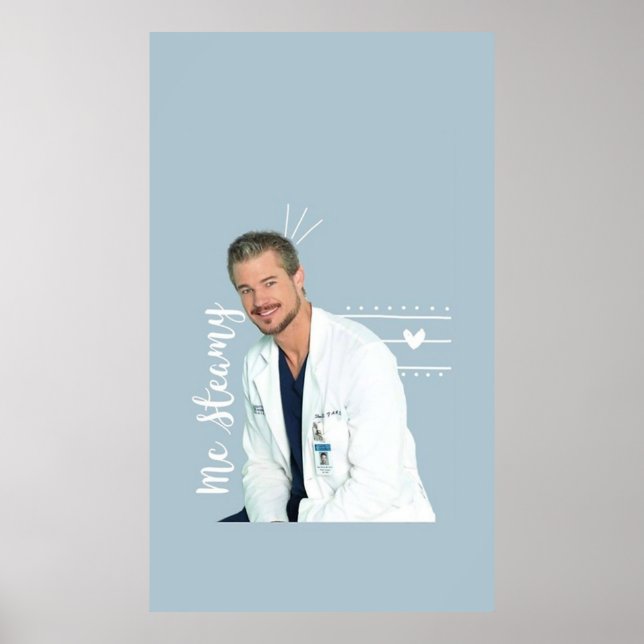 Poster Mark Sloan McSteamy (Devant)