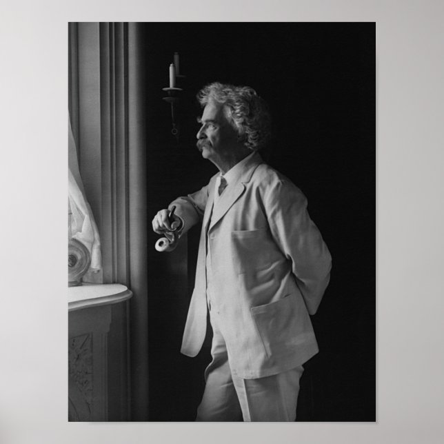 Poster MARK TWAIN c. 1907 (Devant)