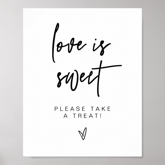 Poster MARLO Bold L'amour contemporain est doux Treat Fav (Devant)