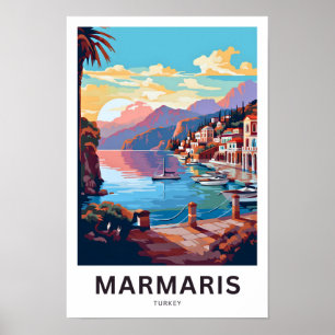 Poster Marmaris Turquie Imprimer