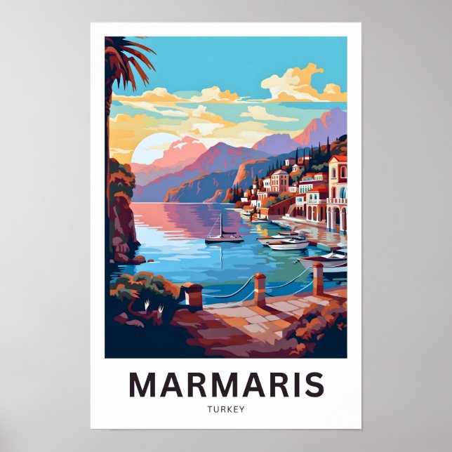 Poster Marmaris Turquie Imprimer (Devant)