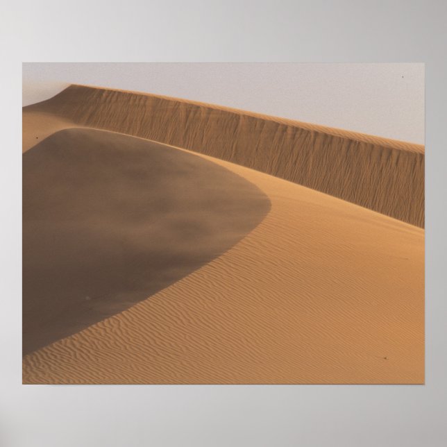 Poster Maroc, Dunes de sable, Vallée de Draa (Devant)