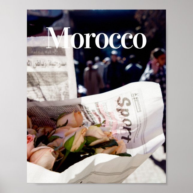 Poster Maroc | marocain | Voyage Maroc | Voyage (Devant)