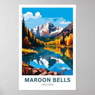 Poster Maroon Bells Colorado Imprimer
