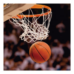Poster Marquage au basket