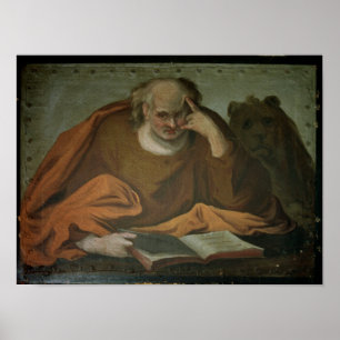 Poster Marque de saint l'évangéliste, 1588