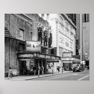 Poster Marquis B&W