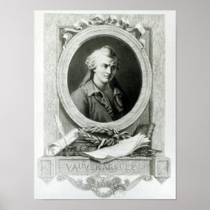 Poster Marquis de Luc de Clapiers de Vauvenargues