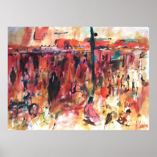 Poster Marrakech (Devant)