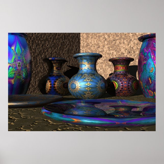 Poster Marrakech numérique (Devant)