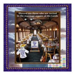 POSTER... Marriage Supper of the Lamb Poster