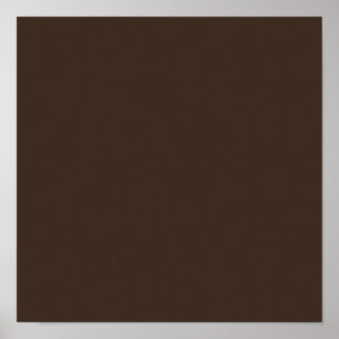Poster Marron bistre