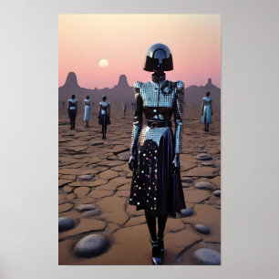 Poster Mars a besoin de femmes Cyborg