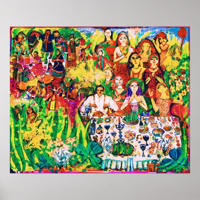 Poster Mars Célébration du printemps de l'art populaire n (Devant)