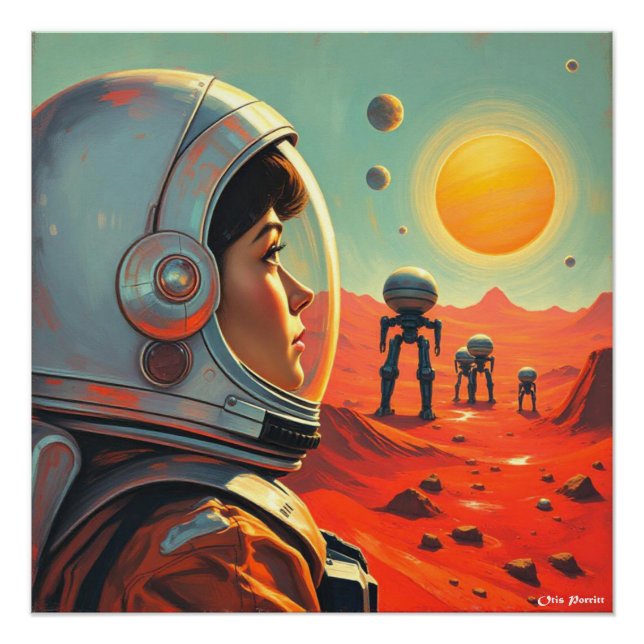 POSTER MARS CONQUEST 14 (Devant)