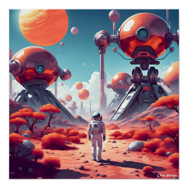 POSTER MARS CONQUEST 5 (Devant)