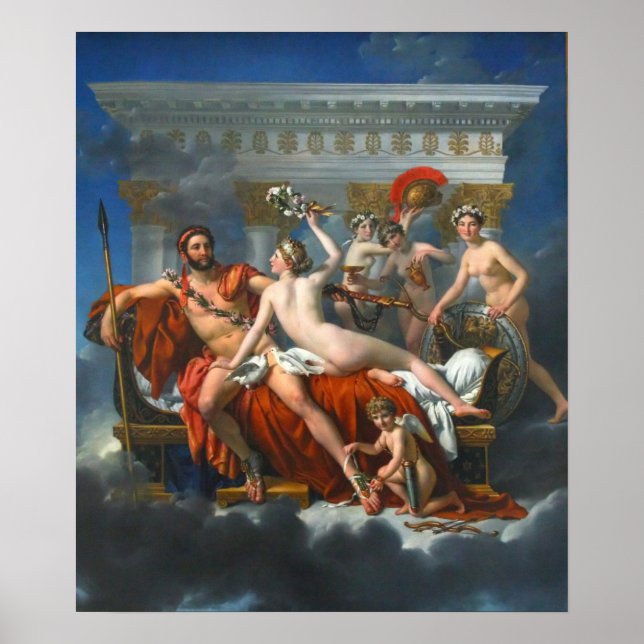 Poster Mars désarmé par Vénus (Devant)