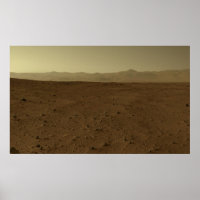 Mars Horizon via Curiosity