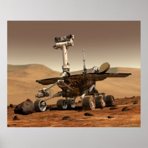 Poster Mars Rover 'Spirit de la NASA