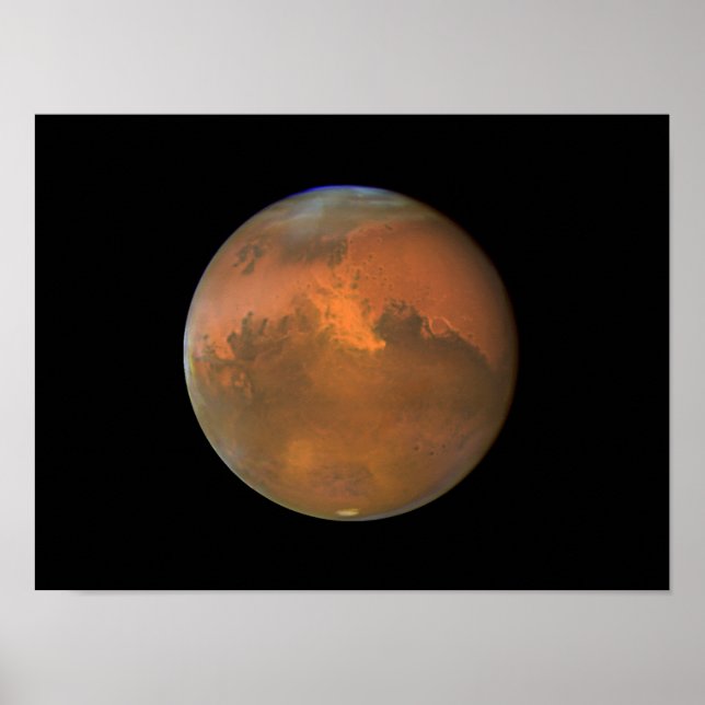 Poster Mars (télescope Hubble) (Devant)