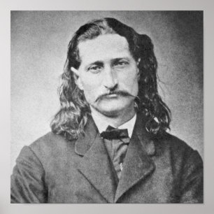 Poster Marshal Wild Bill Hickok Old West Gunfighter