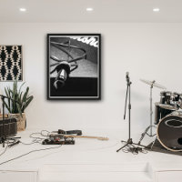Marshall Amp & Jack Lead (version B&W)