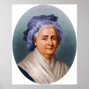Poster Martha Dandridge Custis Washington, Première Dame 