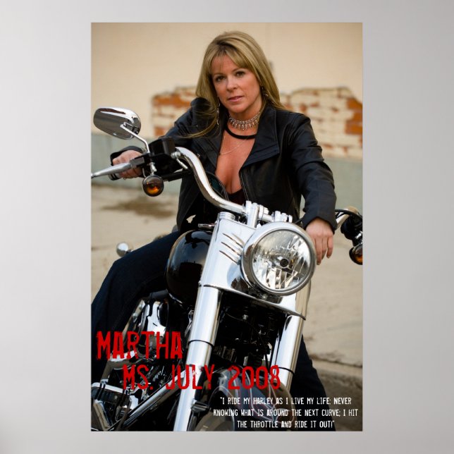 Poster Martha, Mme Juillet 2008 (Devant)