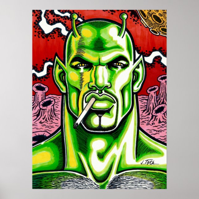 Poster Martian Machismo (Devant)