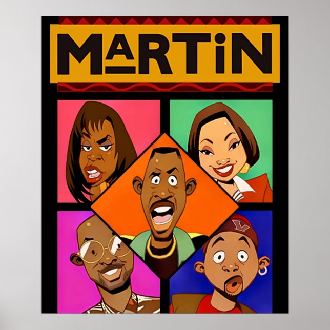 Poster Martin et ses amis (Devant)