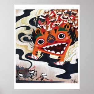 Poster Martin Hsu - tuez-les avec des rires