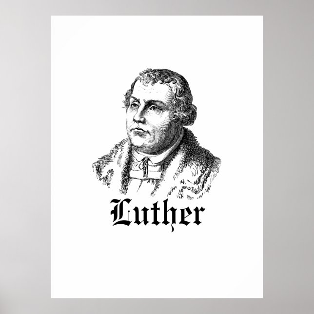 Poster Martin Luther (Devant)