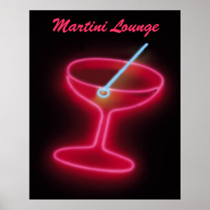 Poster Martini Lounge