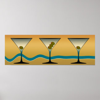 Poster Martini vintage