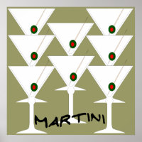 Poster Martinis