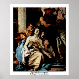 Poster Martyre De Saint Agatha