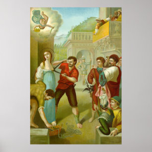 Poster Martyre de Saint-Agatha (M 003)