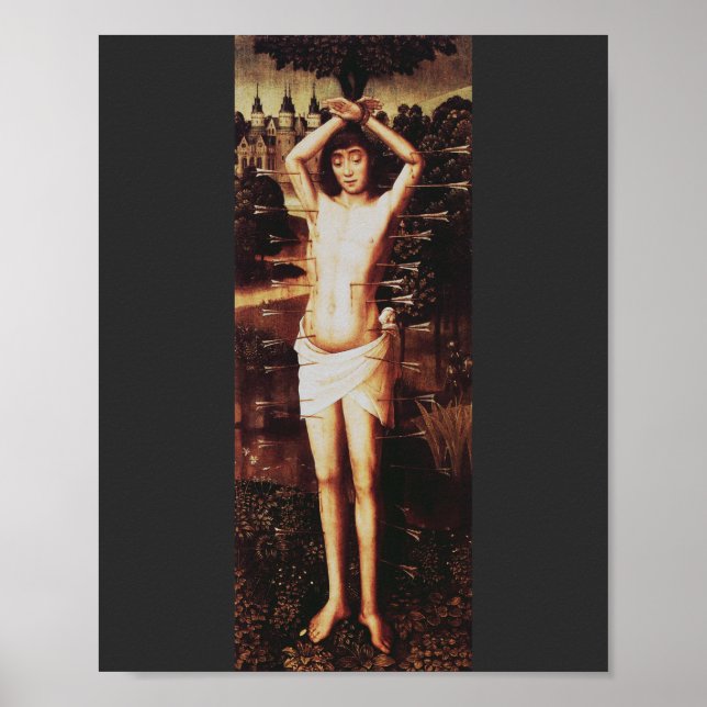 Poster Martyre de Saint-Sébastien (Devant)