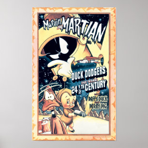 Poster MARVIN THE MARTIAN™, DAFFY DUCK™ et Porky Pig