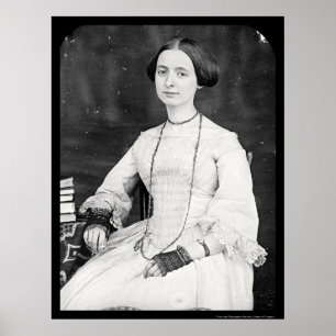 Poster Mary A. Bartlett Daguerreotype 1853